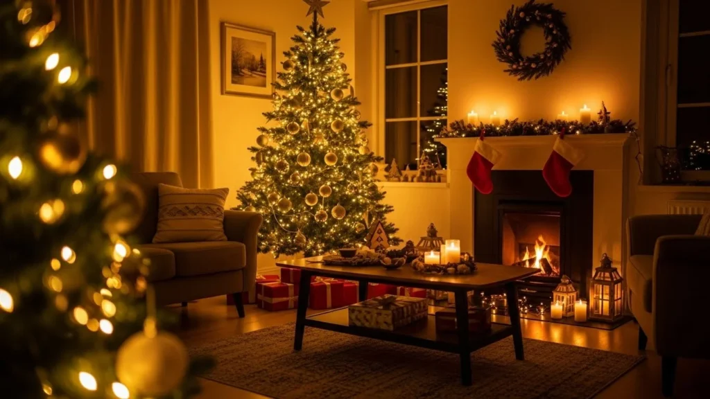 24 Magical Christmas Living Room Decor Ideas