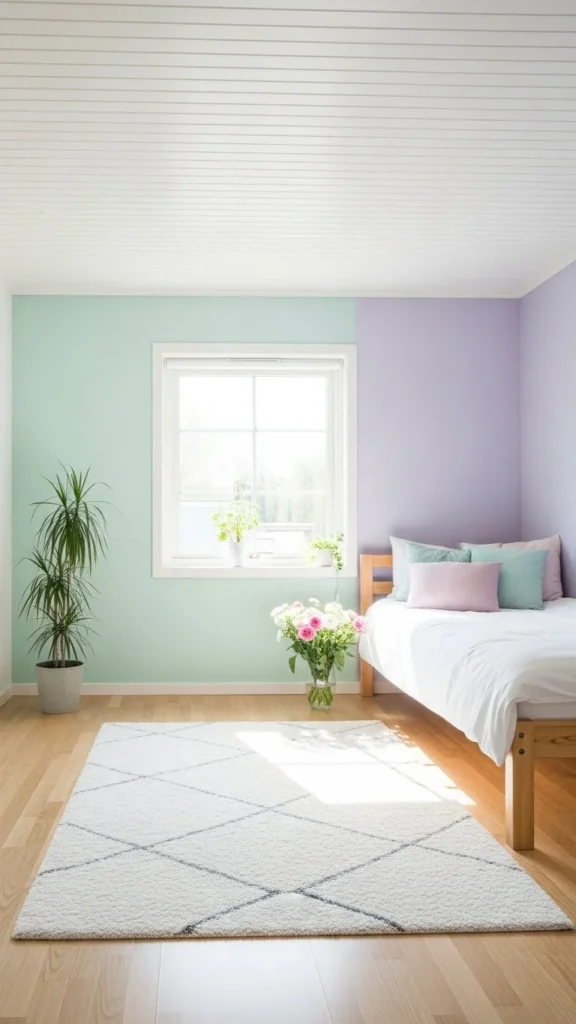 1. Lighten Up Your Walls and Ceilings