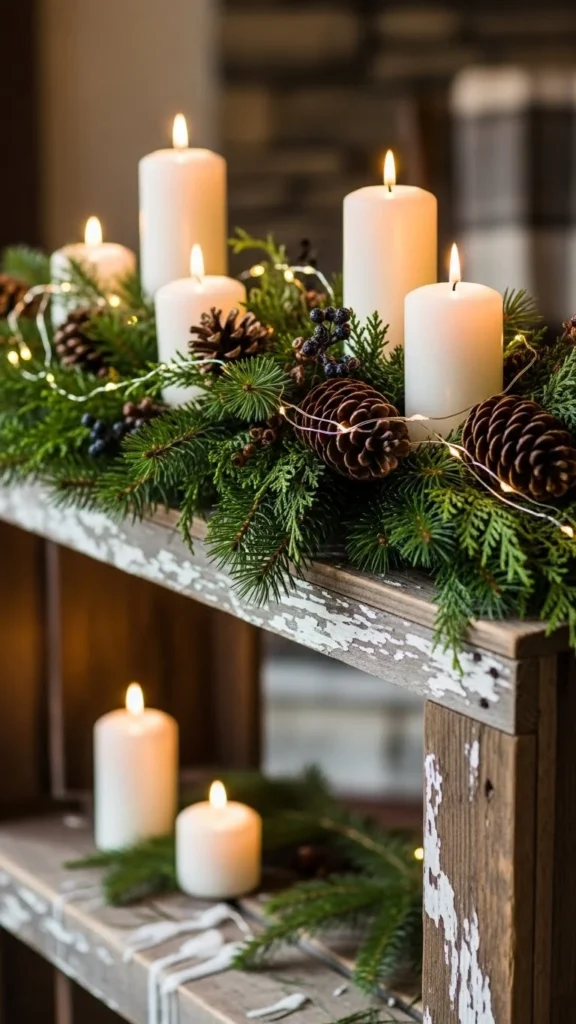 10. Create a Mini Garland for Shelves