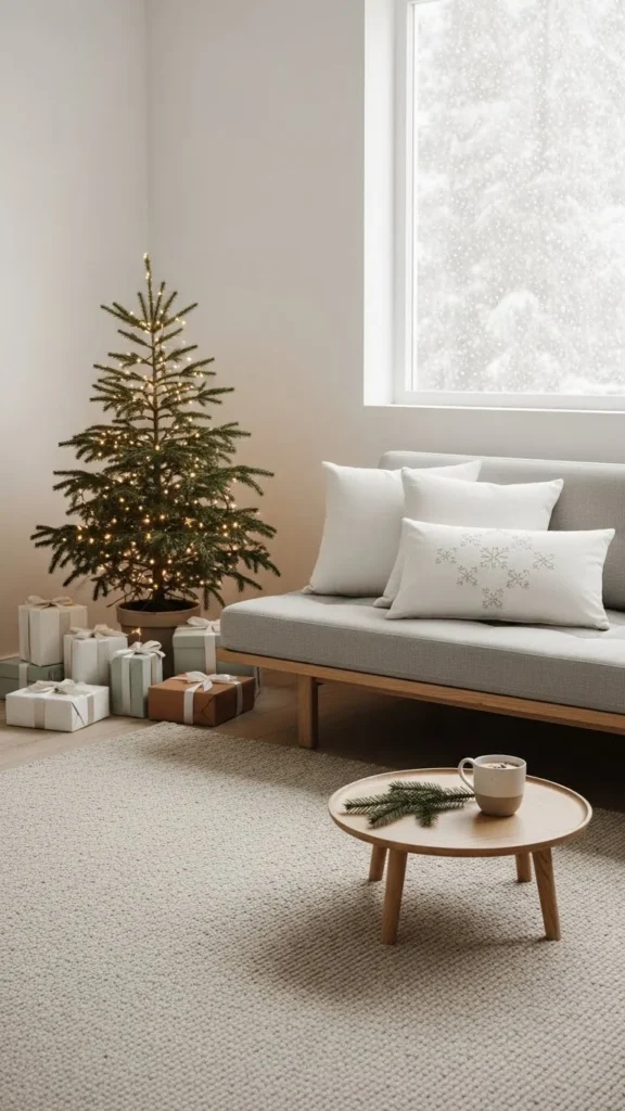 13. Add One Soft Accent Rug