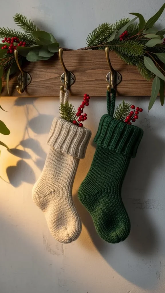13. Hanging Stockings at the Entry