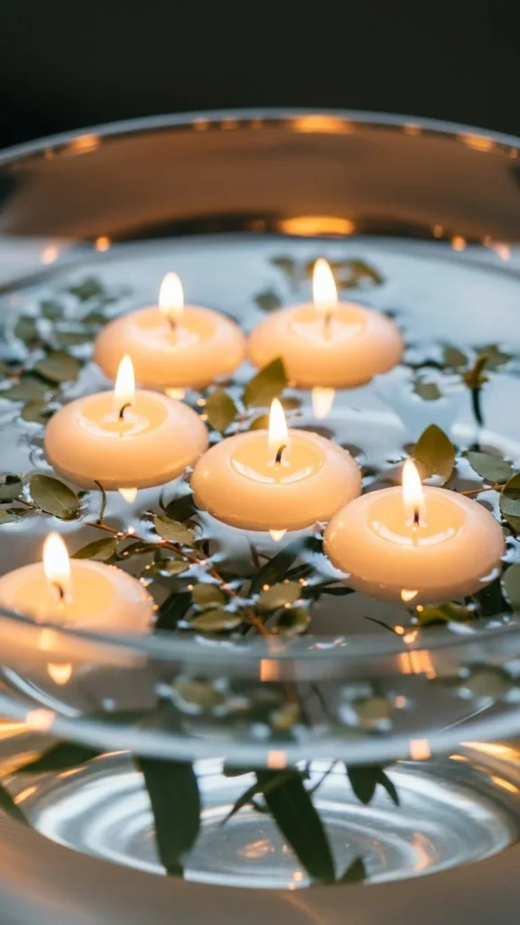 14. Floating Candle Bowl