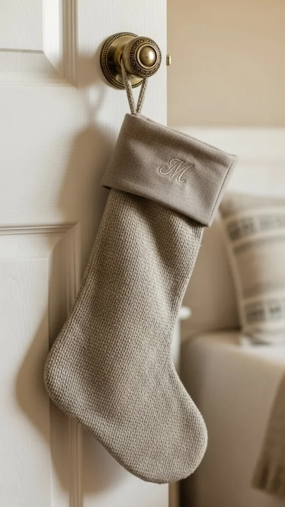 14. Hang a Small Stocking