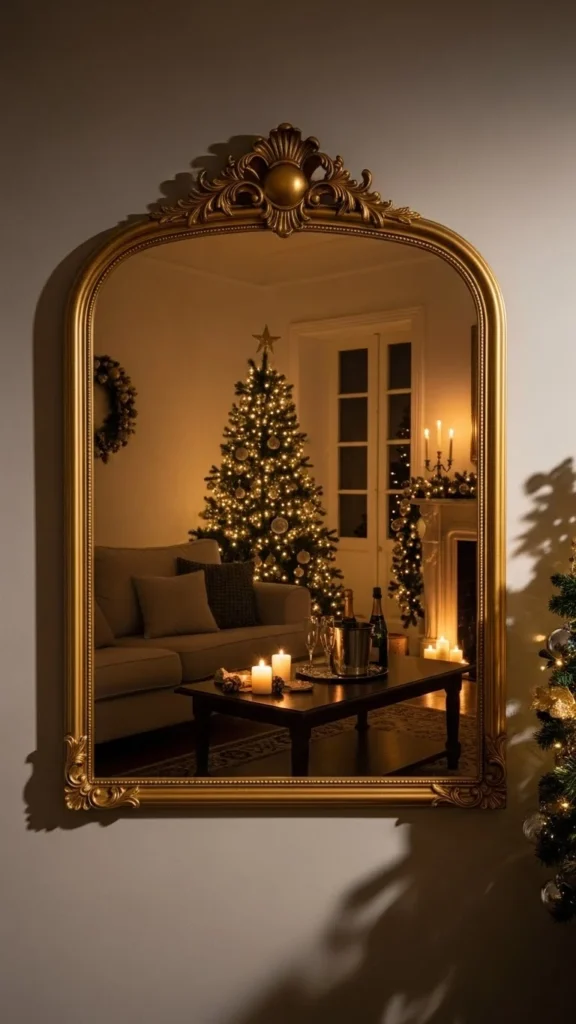 14. Statement Mirror Placement