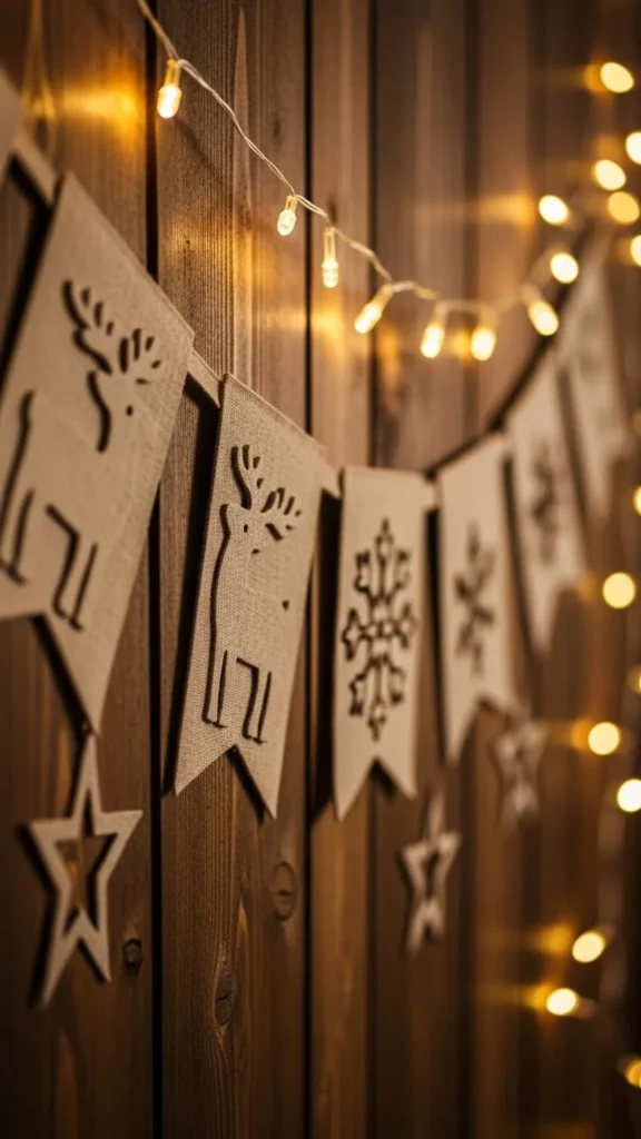 16. Christmas Banner Wall Strip