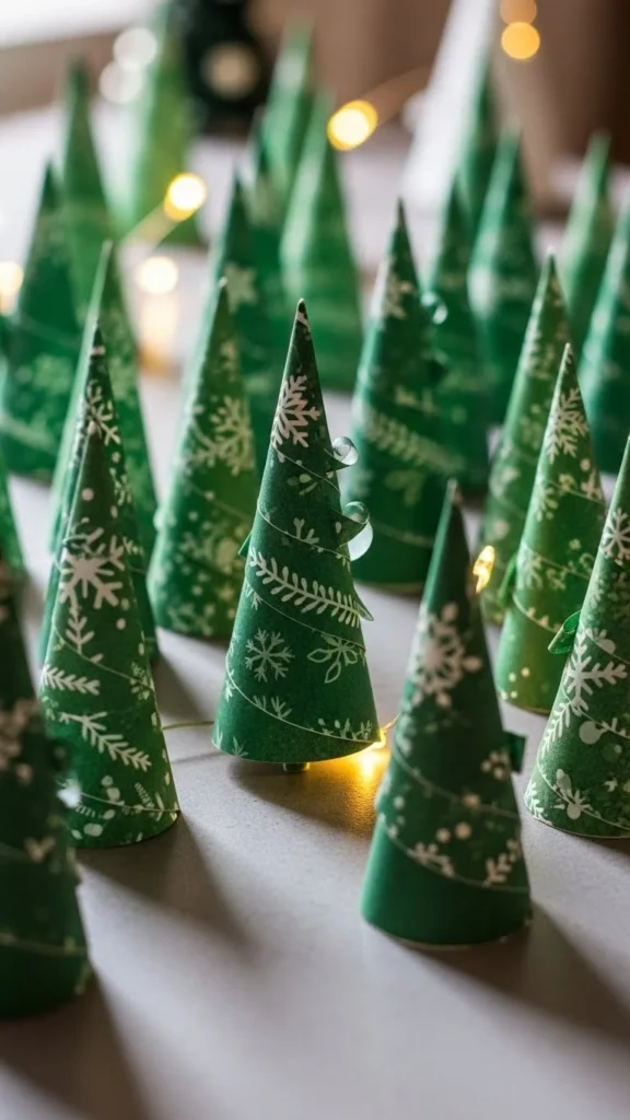 17. Paper Rolled Trees