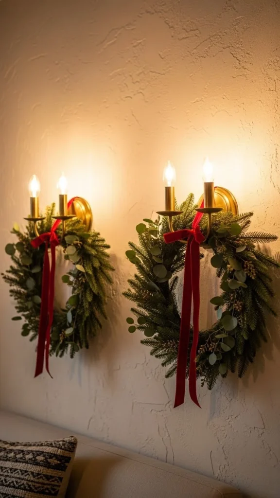 19. Wall Sconce Holiday Styling