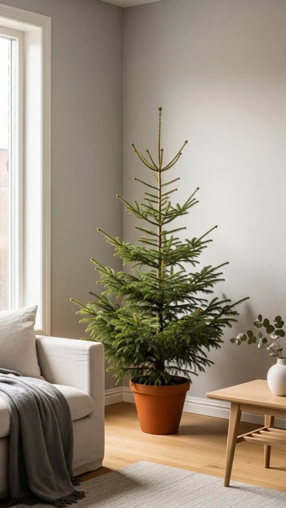 2. Choose a Bare or Lightly Styled Tree2. Choose a Bare or Lightly Styled Tree