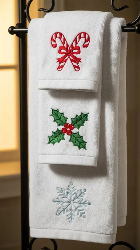 2. Holiday Hand Towels