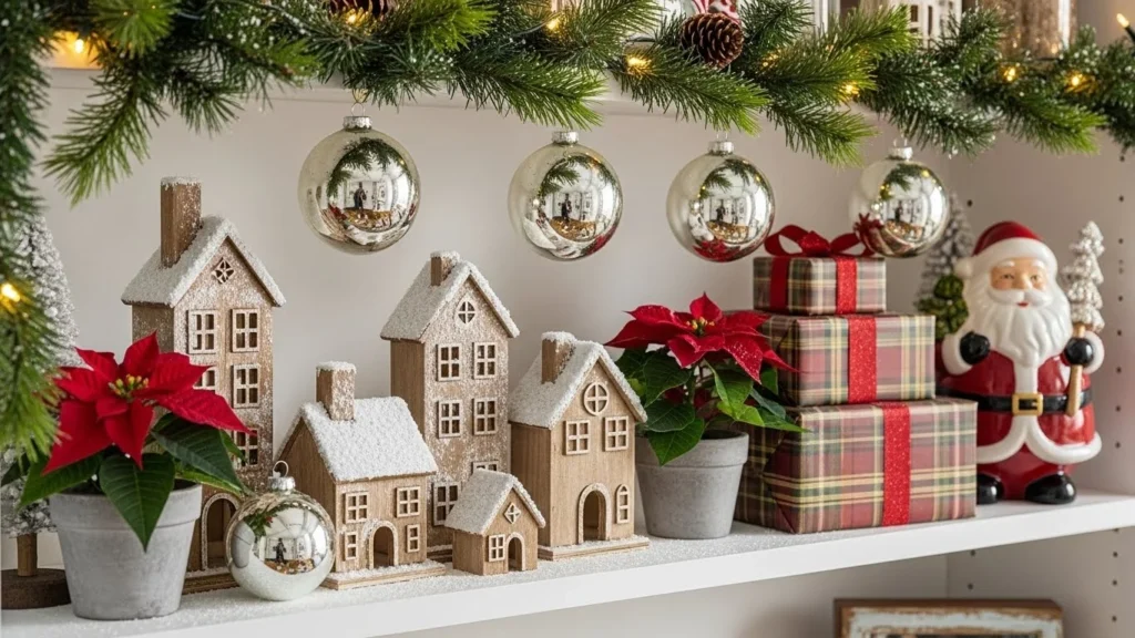 20 Christmas Shelf Styling Tips For a Perfectly Curated Look