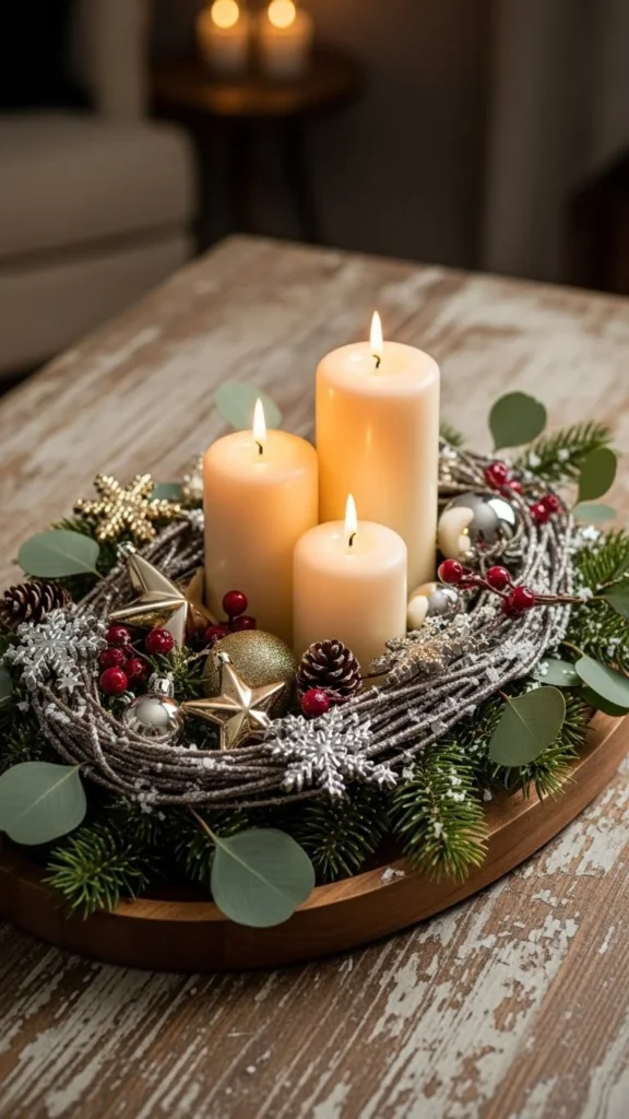 20. Layered Tray Display