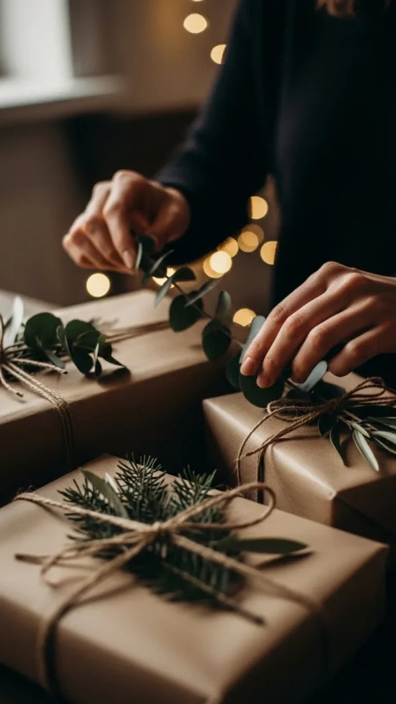 20. Low-Key Gift Wrapping