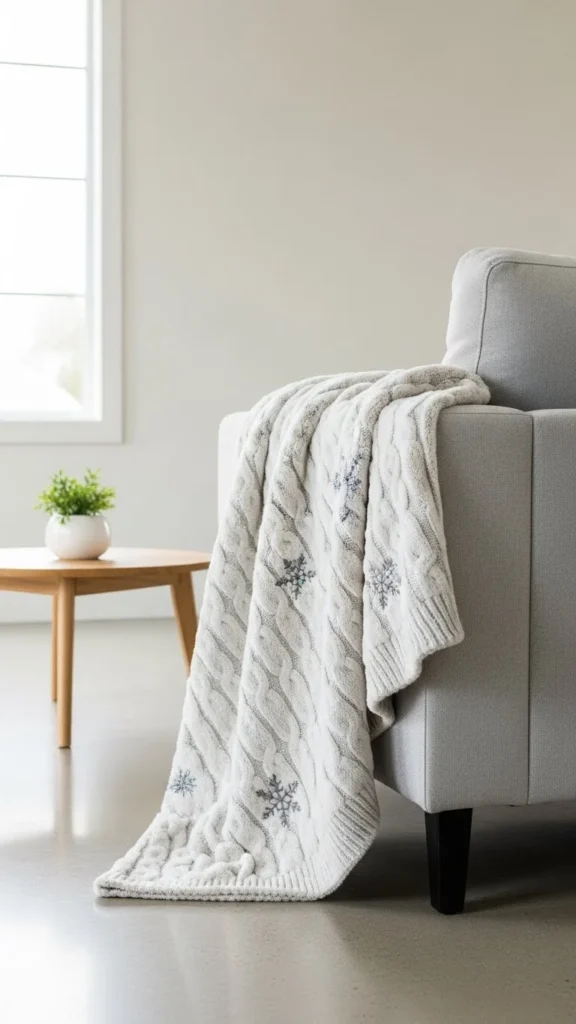 22. Add One Seasonal Throw