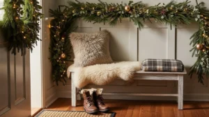 23 Christmas Entryway Ideas That Make a Magical First Impression