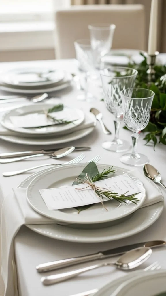 25. Handwritten Menu Cards