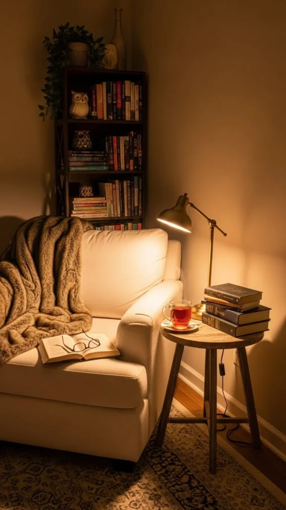 4. Create a Cozy Reading Nook