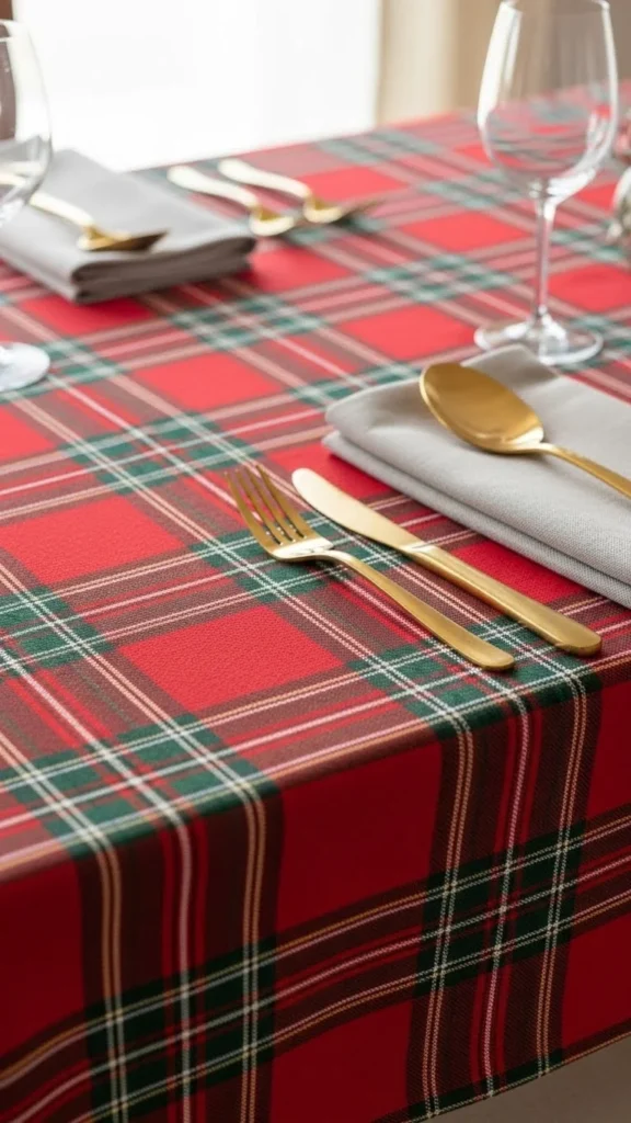 4. Festive Colored Table Linens
