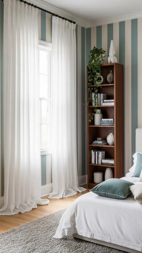 4. Vertical Lines Draw the Eye Up