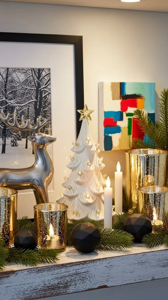 5. Mix Old and New Decorations