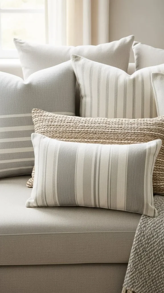 5. Simple Throw Pillow Swaps