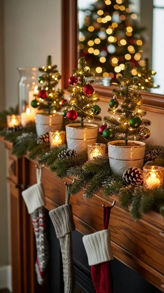 6. DIY Miniature Christmas Trees