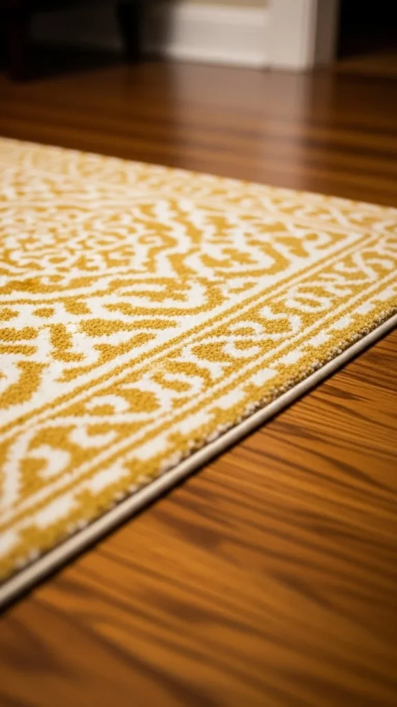 6. Festive Rug Swap