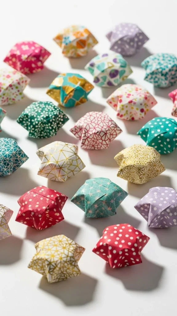 6. Paper Origami Stars