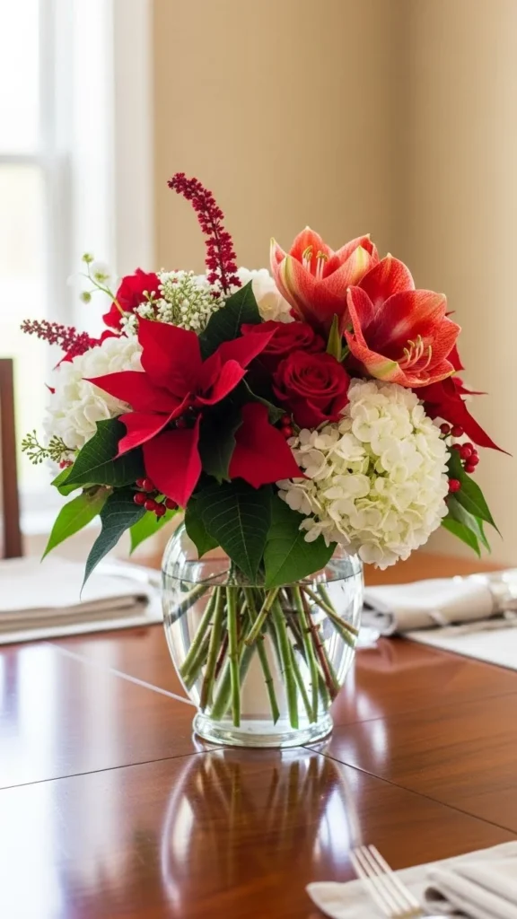 7. Festive Flower Vase