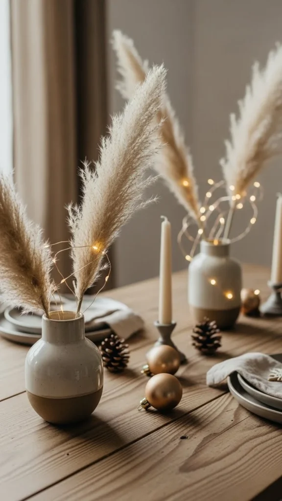 8. Pampas Grass Accents