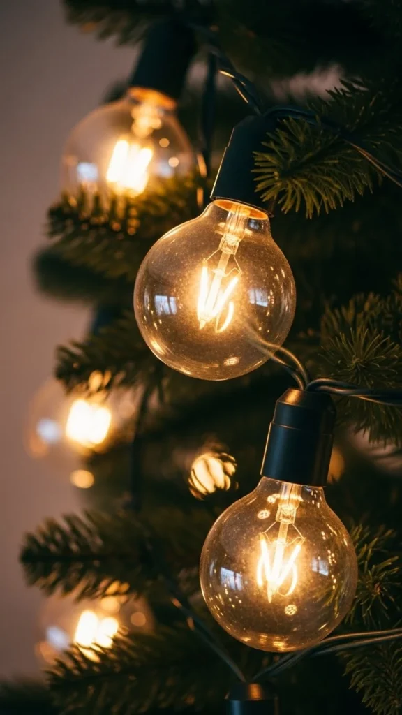 8. Retro Christmas Lights