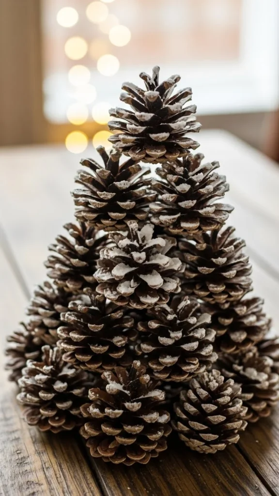 8. Snowy Pinecone Tower