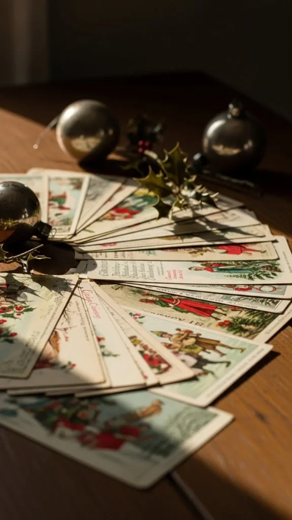 9. Old Holiday Postcards