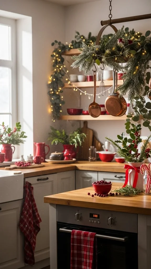 Christmas kitchen decor