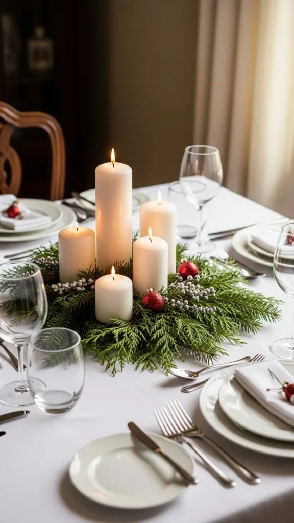 DIY holiday centerpieces