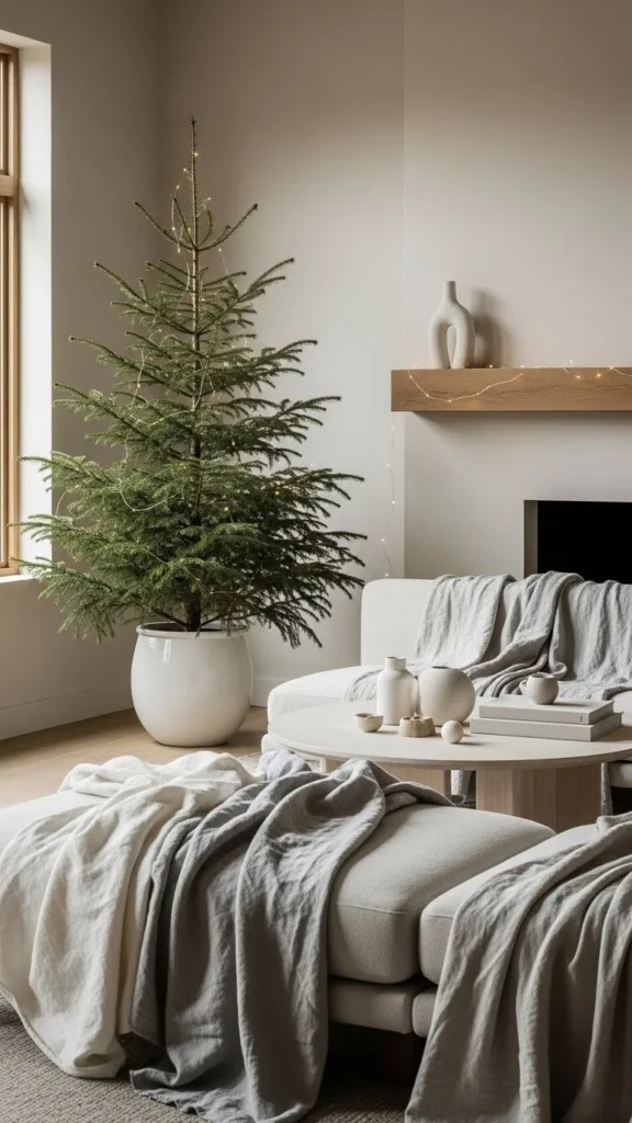 Neutral Christmas decor